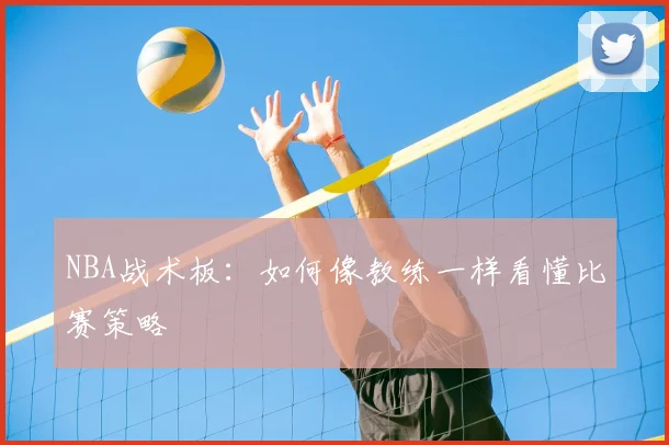 NBA战术板：如何像教练一样看懂比赛策略